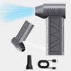 130000RPM Mini Jet Fan Electric Air Duster Adjustable wind speed Turbo Violent Blower Rechargeable with Light Car Cleaning