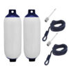 16eb62913bb2e85c 2pcs Boat Inflatable Bumper Fender Marine Bumper Fender Anti-crash Buoy Yacht Docking Mooring Shield Protection