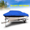 17044c9b38d4f84c Heavy Duty Fishing Ski Boat Cover for 11-13' 14-16' 17-19' 20-22' V-Hull Waterproof Sunproof UV Protector Boat Mooring Cover