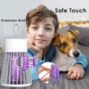 2023 Electric Shock Lamp USB Fly Zapper Insect Killer Repellent Bedroom Outdoor Anti Mosquito Trap