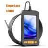 17275890f67ec260 4.3 Inch IPS Screen Industrial Endoscope Camera Single Dual Lens HD1080P Car Inspection Borescope IP68 Waterproof LEDs 2600mAh