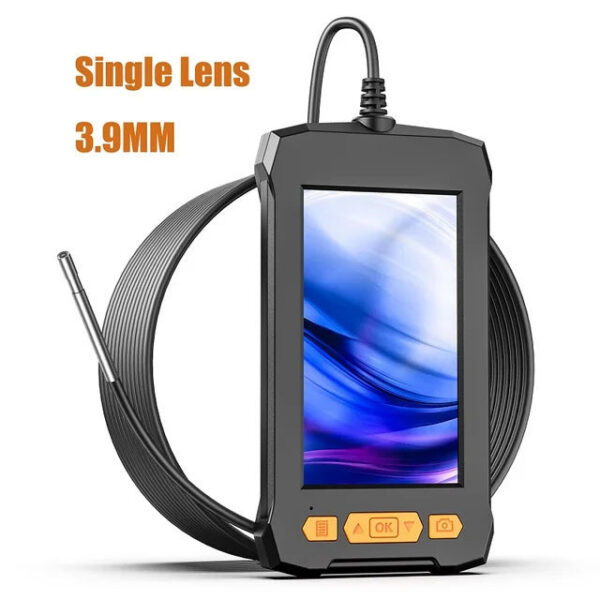 17275890f67ec260 4.3 Inch IPS Screen Industrial Endoscope Camera Single Dual Lens HD1080P Car Inspection Borescope IP68 Waterproof LEDs 2600mAh