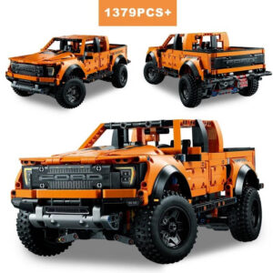 173631c84a2008f9 1379Pcs Technical 42126 Ford Raptors F-150 Pickup Truck Sports Car Building Blocks Racing Vehicle Model Bricks Toys for Kid Gift