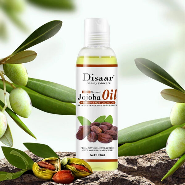 1749ef18bd767ed7 Natural Organic Jojoba Oil Anti Aging Firming Skin Face Oil Moisturizing Relaxing Massage Oil Hair Repair Skin Care Body Oil