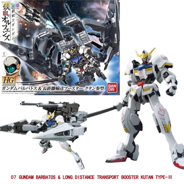 174d3ede3053f9fd Bandai Genuine HG IBO 1/144 GUNDAM Barbatos Gusion Hajiroboshi Astaroth Anime Action Figure Collectible Assembly Model Toys Gift