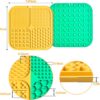 LUKITO Licking Mat for Dogs and Cats, Premium Lick Mats with Suction Cups for Dog Anxiety Relief, Cat Lick Pad for Boredom Reducer, Dog Treat Mat Perfect for Bathing Grooming