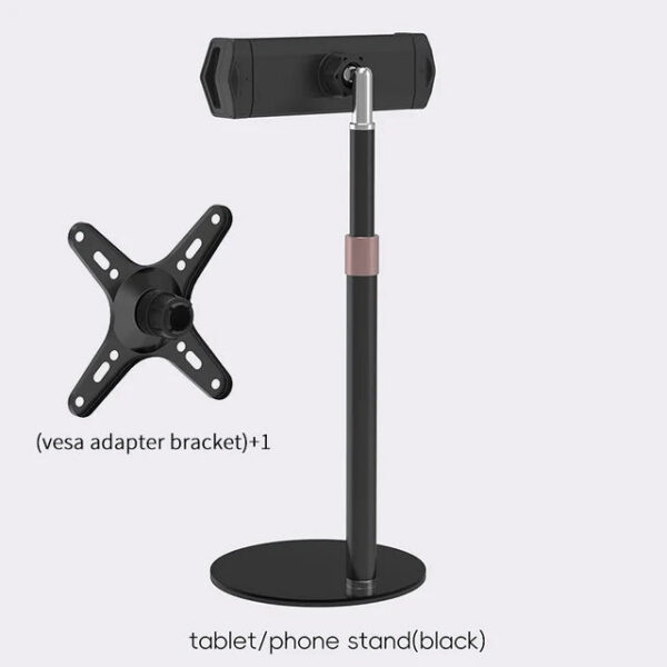 Keepro Portable Height Adjustable Vesa Tablet Stand Free Standing Low Profile Desk Mount Monitor support