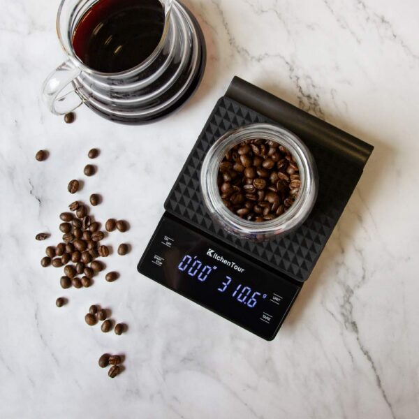 17934755ec41f9e4 Kitchen Tools Coffee with Timer Digital Multifunction Weighing 3kg/0.1g Pour Over Drip Espresso Scale LCD Display