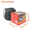 17a2e9877a2e0525 2800W Windproof Portable Outdoor Camping Gas Stove Picnic Burner with Storage Bag For Hiking