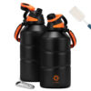 FEIJIAN Thermos Bottle 1.9L Large Capacity Stainless Steel Thermal Water Bottle Cold and Hot Vacuum Flask With rope Gym