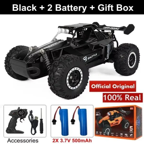 Radio 1:16 Model RC Car With LED Lights 2WD Off Road Remote Control Racing Drift Climbing Vehicle Cars Toys Gifts for Boys Girls