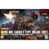 Bandai Genuine HG MS-06F ZAKU Ⅱ F TYPE SOLARI [RFV] 1/144 Gundam Anime Action Figure Assembly Model Toys Ornaments Gift Children