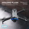 17e33ae21e43f031 Professional S8S RC Drone Brushless 8K Three ESC Camera Optical Flow 360° Obstacle Avoidance Headless Mode Foldable Quadcopter