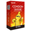 10 Pcs Super Thin Condoms for Men Lubricated Threaded G Spot Natural Rubber Comdoms Sex Toys Products For Men Adult supplies