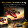 Llano Professional HDMI Live Stream Switcher 4K 60HZ Video Capture Card for Streaming Podcasting Compatible with PS5 Xbox Phone