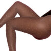 Women Pantyhose Sexy for Sex Mesh With Rhinestones Fishnet Stockings Fishnets Underwear Winter Tights Diamond