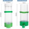 187d12098c8a6623 Bird Feeder, Bird Water Dispenser for Cage, XISTEST 2PCS Automatic Bird Water Feeder with 1PCS Food Feeder for Cage Pet Parrot Budgie Lovebirds Cockatiel Automatic Bird Feeder (2pcs 60ml + 1pcs 150ml)