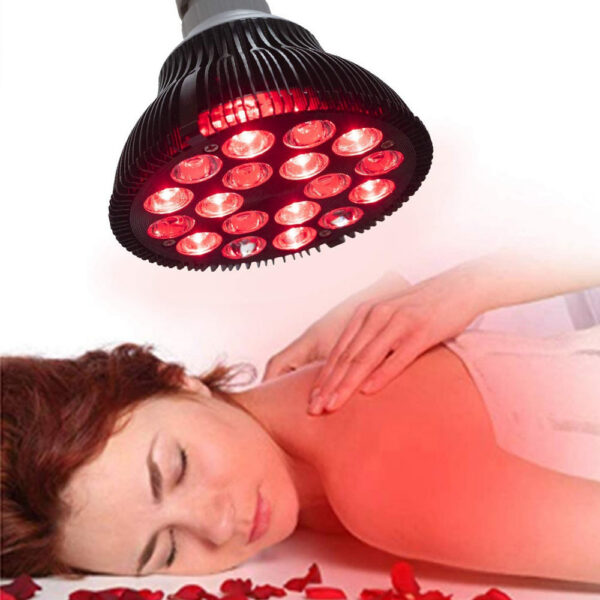 Red Lamp Face 54W 660nm & 850nm Infrared Light Therapy Device For Muscle Joint Pain Relief Skin Health Tools