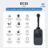 18823ebc022066f0 2pcs EC33 4G+2G GPS tracker with 300mAh battery TrackerKing The smallest tracker Relay GPS Rastreador GPS J16 Acc Alarm