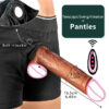 Big Telescc Realistic Vibrator Heating Thrusting Dildo Sex Toy G-spot Anal Stimulation Vibrating for Women