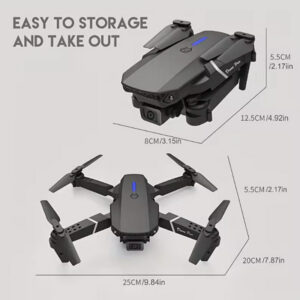 New E88Pro Drone 4K Professinal With 1080P Wide Angle Dual HD Camera Foldable RC Helicopter WIFI FPV Height Hold Apron Sell