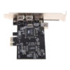 18ae07f67016ea92 PCIe Firewire PCI-E 2A+1 Mini-A 1394A Video Capture Card VIA VT6308P Chip Support IEEE1394 400 Mbit 2+1 Port PHY