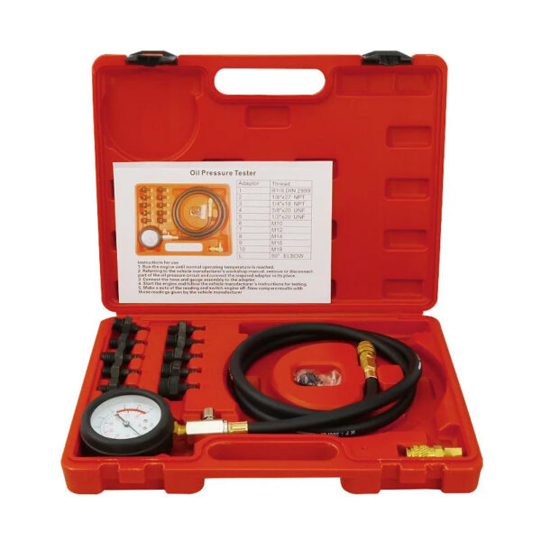 18b573c92f503416 Allsome Car Engine automotive pressure gauge Test Detector Kit Tester Low Oil Warning Devices car Pressure Gauge Diagnostic Tool