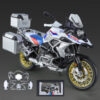 18bf1ee9532683c9 1/9 R1250 GS ADV Alloy Racing Diecasts Street Sports Motorcycle Model Simulation With Light Collection Kids Toys Gift