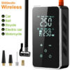 18eabb8e8767305e Wireless Air Pump 150psi Touch Screen Portable Electric Tire Inflator For Car Bicycle Motorcycle Mini Air Compressor Injector