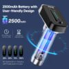 Eyoyo Barcode Scanner 2D Auto-sensing Screen Scanning 1D Bluetooth Bar Code Reader 2500mAh Power for Payment Warehouse Library