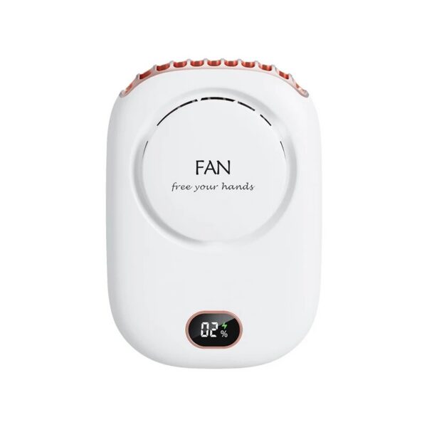 New Mini Portable Rechargeable Bladeless Turbo Ultra Quiet Student Hand Held Fan Outdoor Sports Travel