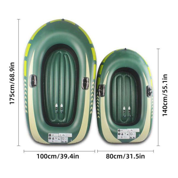 19277f999c8ff457 PVC Iatable Single/Double Person Kayak High Quality Canoe Motor Boat Suitable For Fishing Rafting Diving Water Transport