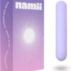 10-Mode Waterproof Micro Mini Vibrator Body Safe Silicone Rechargeable, Portable, Quiet, Slim Massager for Women & Couples Finger Size - Light Pink