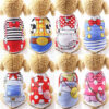 192e38dd79e30eb4 Cartoon Clothing Shirt Casual T-Shirt for Small Supplies Puppy Dogs Soft Vests Summer Pet Dog Clothes