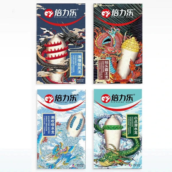 Dotted Condoms for Men Adult Sex Toys Spike Ribbed G-spot Vaginal Stimulation Cock Condom Contraception Sensitive Penis Sleeves