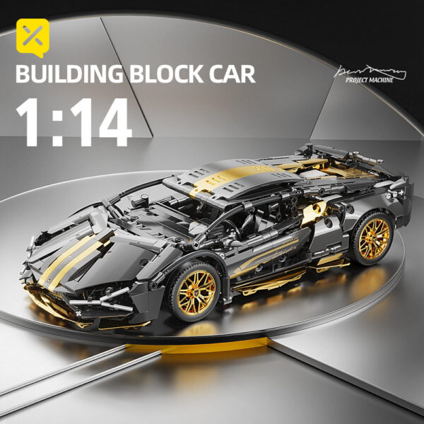 1936d20fb7e6bfc9 ToyX 1:14 Supercar Building Block Toy Optional Power Group 14+ Technology Design Christmas Gift for Adults and Kids With Box