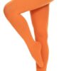 193d8b234a74a091 CozyWow Run Resistant 80D Soft Solid Color Semi Opaque Footed Tights High Waist