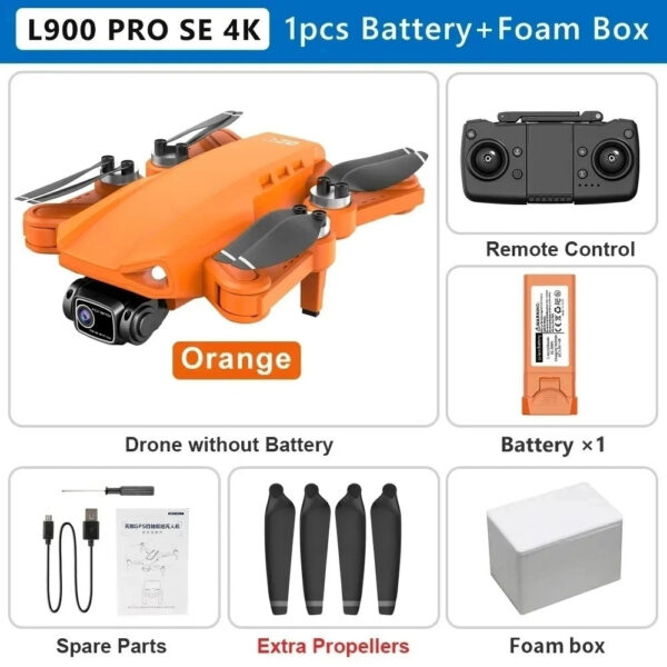194ce98acd54ba8d L900 Pro SE MAX GPS Drone 4K Professional Dual HD Camera 5G WIFI FPV 360° Obstacle Avoidance Brushless Motor Rc Quadcopter Dron
