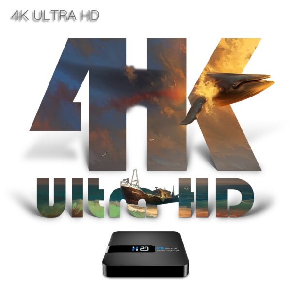 195c16a92dc24336 HONGTOP H20 Smart 10.0 2GB 16GB 4K HD H.265 Media Player TV Android 3D Play Store Very Fast 1080P Set Top Box