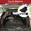 195d5b3e704bb7a8 ACROPIX Inflatable SUV Truck Car Air Mattress Back Seat Camping Bed Thickened Car Sleeping Pad for Travel Car Bed SUV Mattress with Car Air Pump and Pillows Black