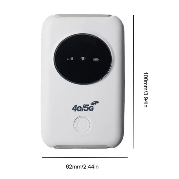 197e8284a39f1e58 3200mAh 4G Router 150Mbps Mobile Broadband Wide Coverage with SIM Card Slot 10 Users Wireless LTE WiFi Modem