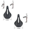 19ae25c92b569d75 ELITA ONE Carbon Saddle MTB/Road Bike saddle Super Light Leather Carbon Cushions 96g