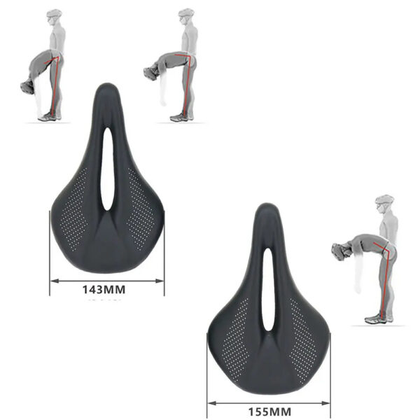 19ae25c92b569d75 ELITA ONE Carbon Saddle MTB/Road Bike saddle Super Light Leather Carbon Cushions 96g