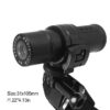 WiFi Motorcycle Camera Handlebar Mount Waterproof Rechargeable Helmet Dash Cam Cycg Action Camcorder Riders Video Recorder