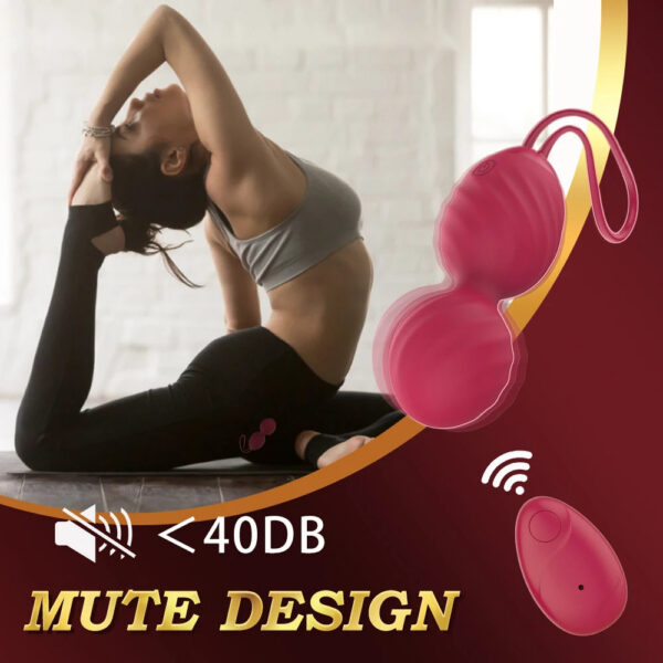 19bea8e1cba2d676 Vaginal Tighten Exercise Vibrator Shrinking Kegel Balls Ben wa ball G Spot Vibrator Eggs Wireless Remote Control Women Sex Toys