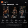 19cb4f3f9c281460 Magene Mover H64 Heart Rate Sensor Dual Mode ANT Bluetooth With Chest Strap Cycling Computer Bike forWahoo Garmin Sports Monitor