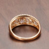 19cf526d8902f94d HOT SALE Full Diamond Engagement Wedding Statement Jewelry Larimar Gold Rings for Women