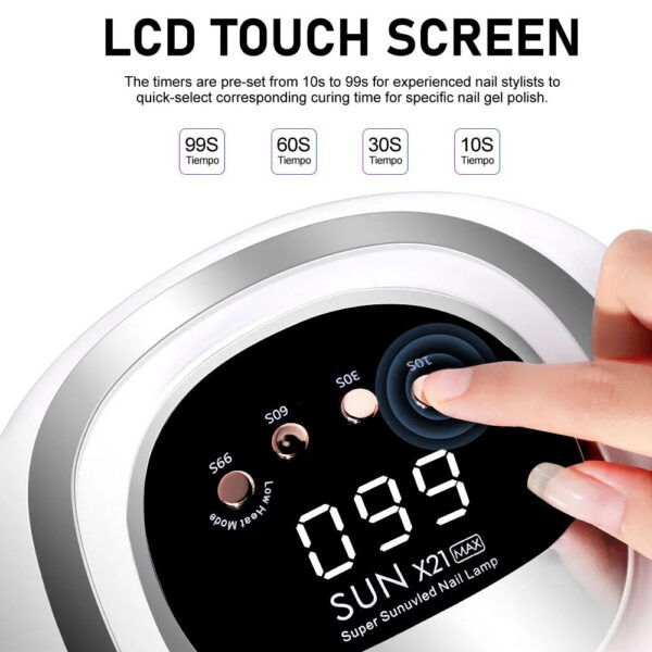 19f54e96c55eef8f Professional UV LED Lamp 320W Big Power 72LEDs Dryer Light For Manicure Drying Gel Nail Polish Sensor Nails Art Tools