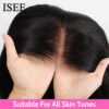 19f8372863fe1c91 ISEE HAIR Wear And Glueless Hair Wig HD Straight Short Bob 6x4 Lace Frontal Pre Plucked Human Wigs Ready To Go