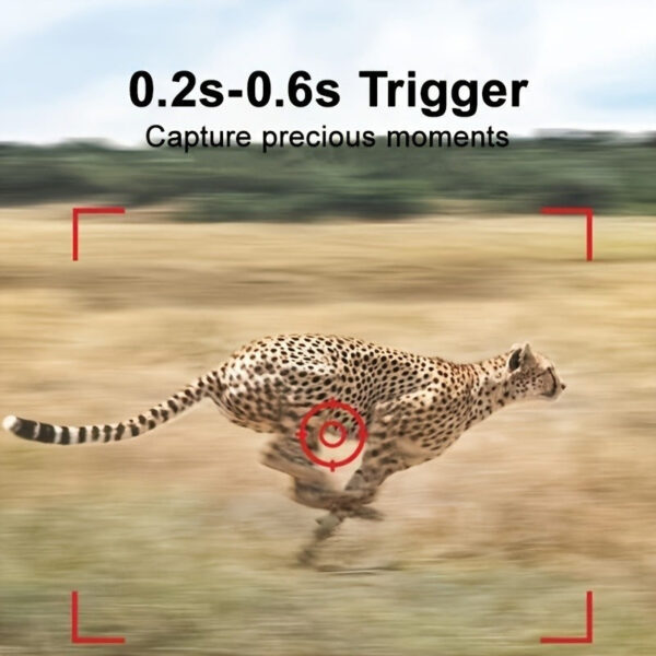 Mini CameraTrail Camera HD Wildlife Monitor 940nm Infrared Night Vision Red and Waterproof for Scouting Hunting